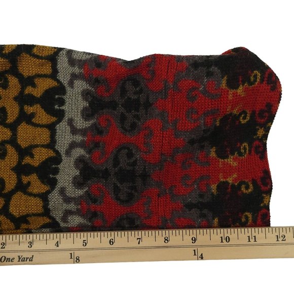 Luii Button Front Cardigan Womens M Wool Blend Slit Pockets Tab Half Sleeve - Picture 5 of 16